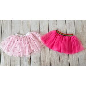 Set of 2 - Girls 4T - Tulle Skirts